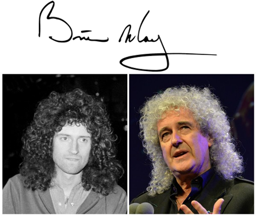 Brian May Hair (750x440), Png Download