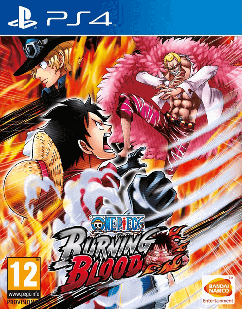 One Piece Burning Blood - One Piece Blood Ps4 (552x700), Png Download