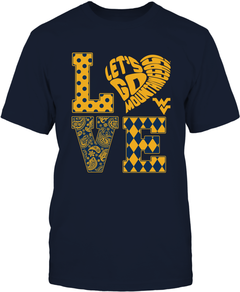 West Virginia Mountaineers - T Shirt Cool Geek (1000x1000), Png Download