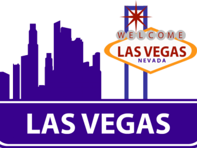 Las Vegas Vector (640x480), Png Download