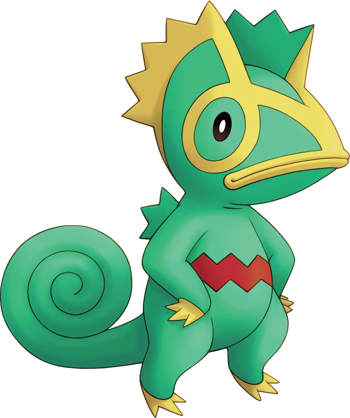 Png - Pokemon Kecleon (1184x1413), Png Download