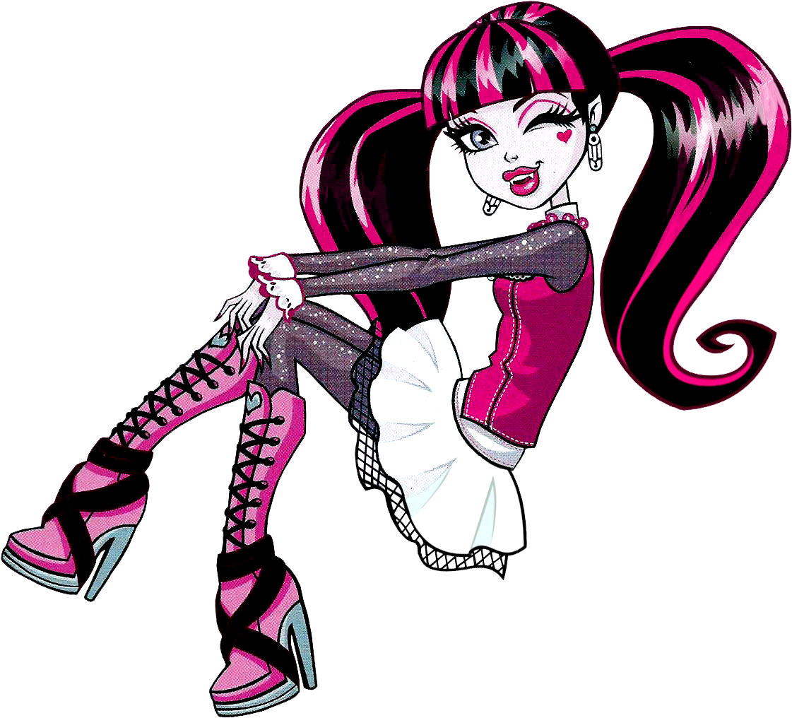 Nuevo Artwork/png De Draculaura - Monster High Draculaura Png (1135x1027), Png Download