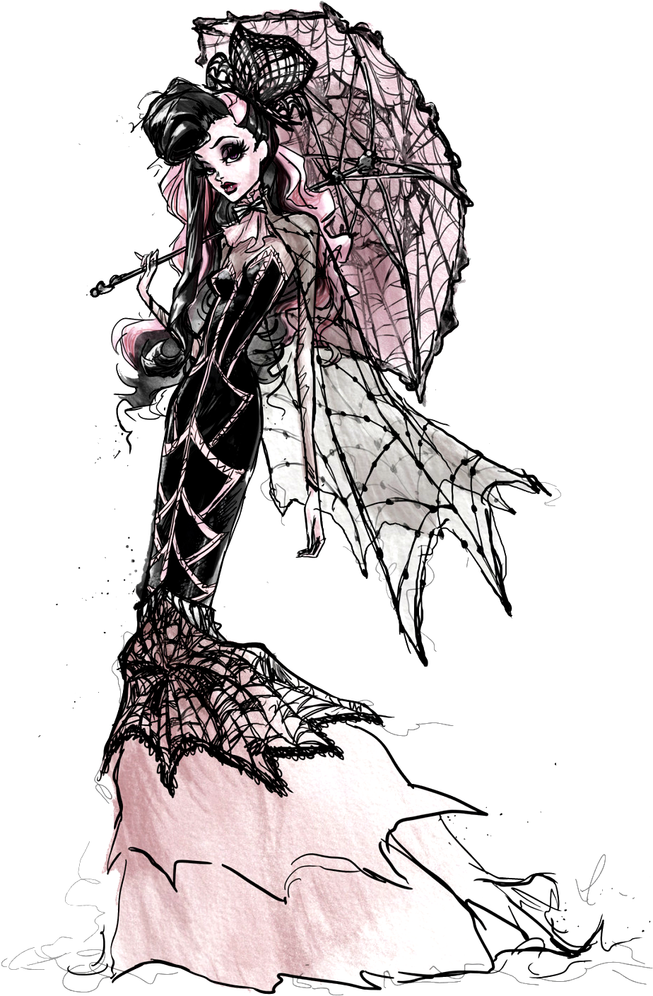 Collector Sweet 1600 Draculaura Doll - Draculaura Doll Collector (958x1450), Png Download