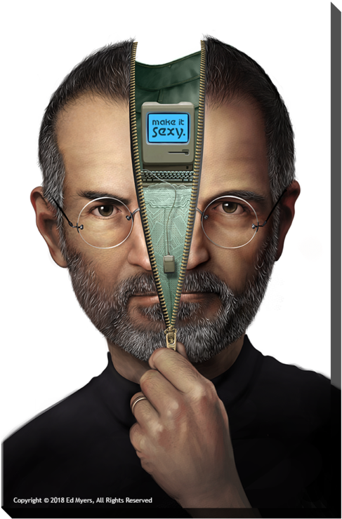 Make It Sexy Canvas - Gentleman (550x809), Png Download