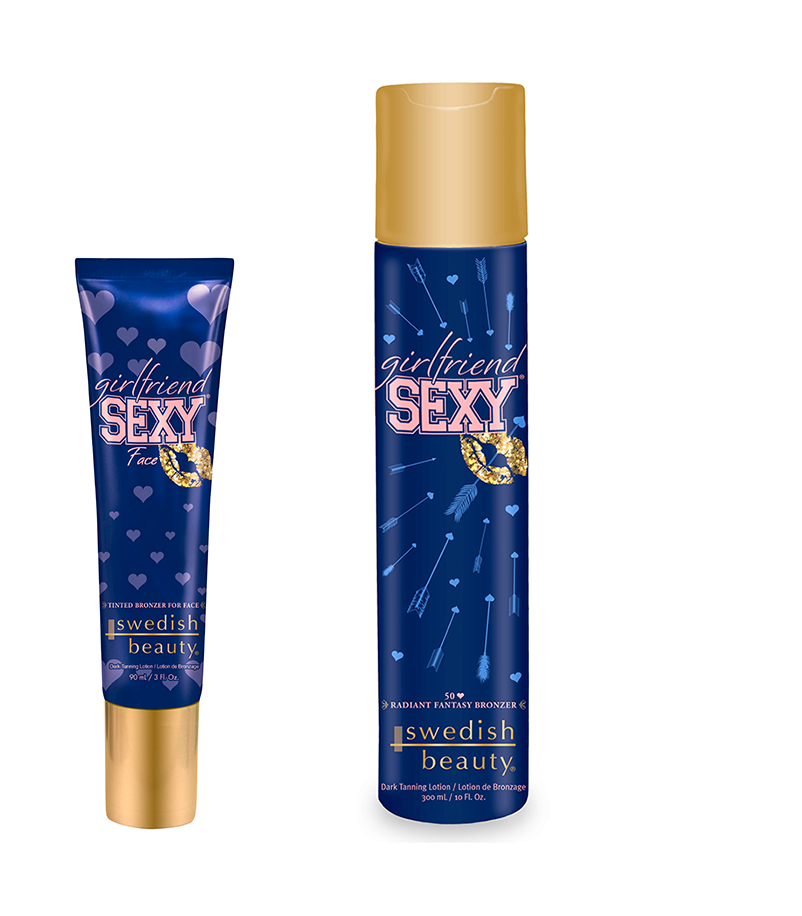 Swedish Beauty - Lot Of 5 Girlfriend Sexy Radiant Bronzer Tanning Lotion (1024x1024), Png Download