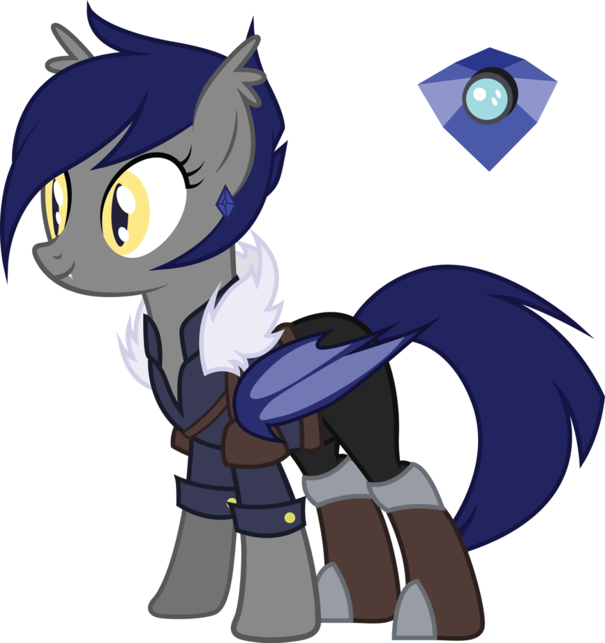 Lapis Outfit Fallout Equestria - Fallout Equestria Bat Ponies (867x922), Png Download