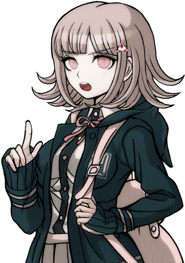 0) , - Danganronpa Chiaki With A Gun (960x560), Png Download