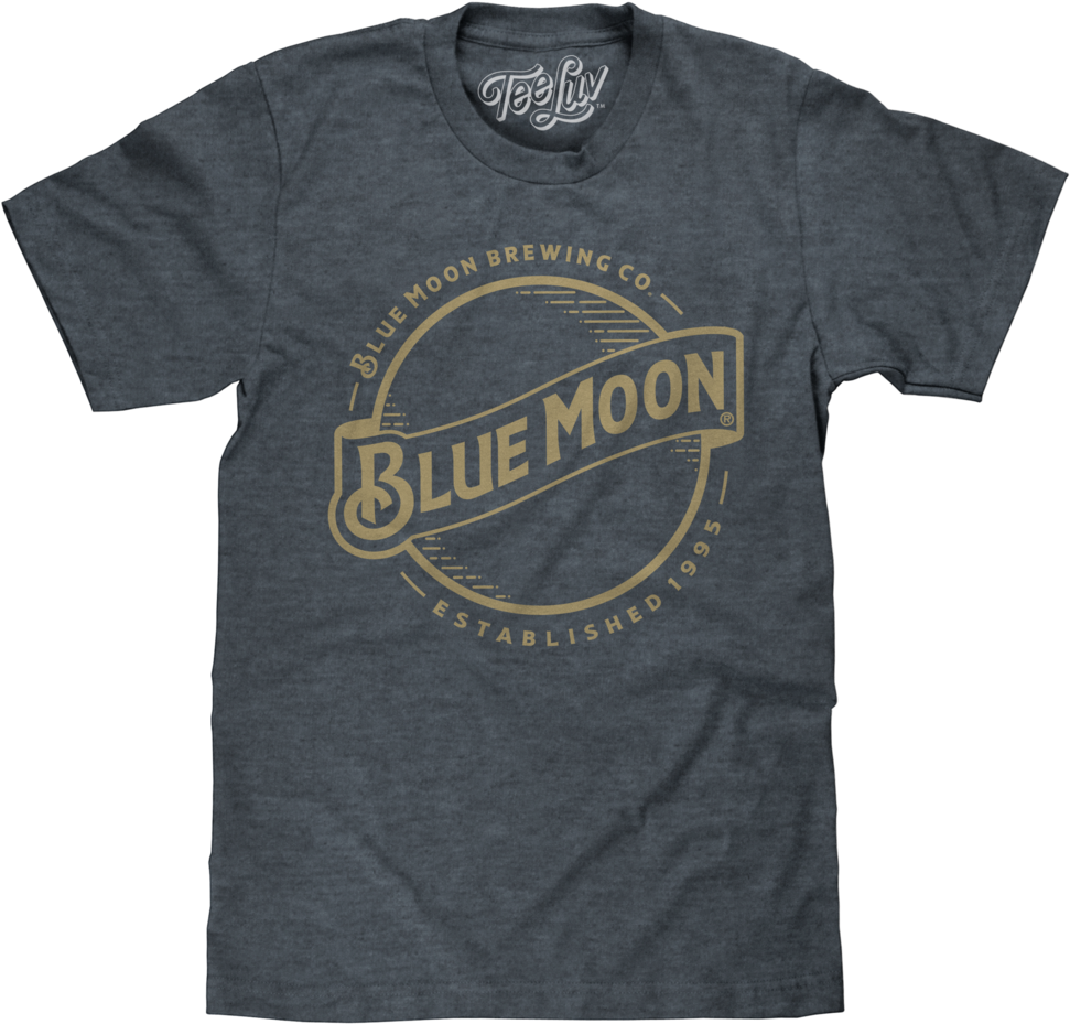 Blue Moon Gold Print Logo - Smokey The Bear T Shirt (999x1024), Png Download
