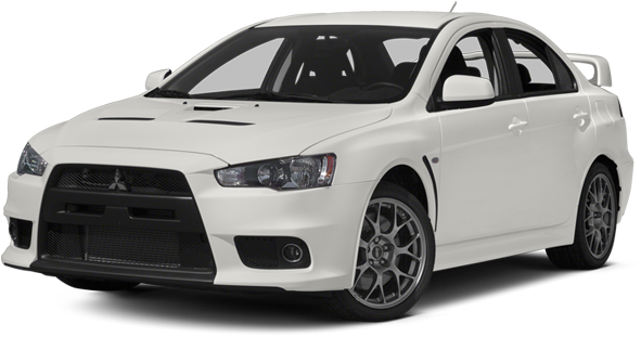 2013 Mitsubishi Lancer Evolution 4dr Sdn Man Gsr Side (640x480), Png Download