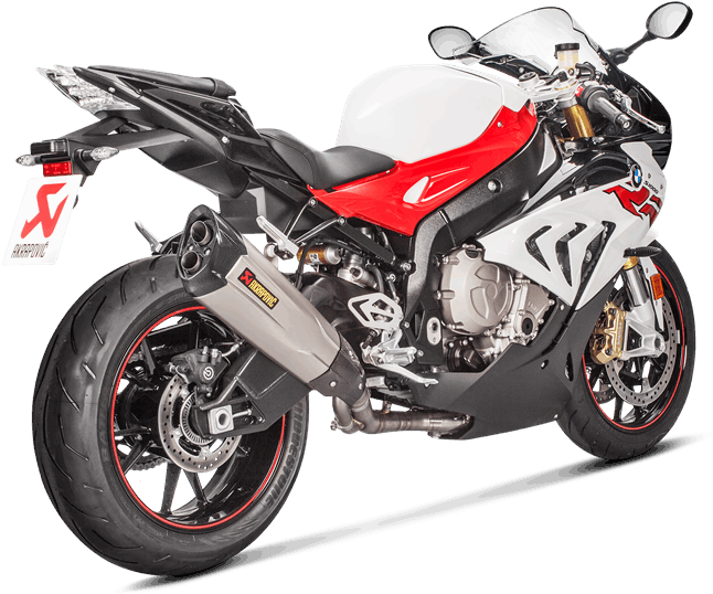 Ti Header With Muffler - Bmw S1000r 2018 Akrapovic (1075x675), Png Download