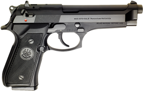 Beretta 92 Fs 9mm (675x675), Png Download