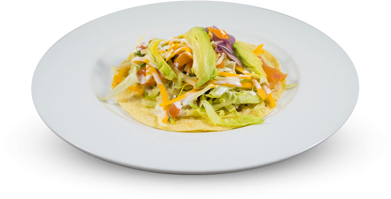 Veggie Tostadas - Carbonara (800x650), Png Download