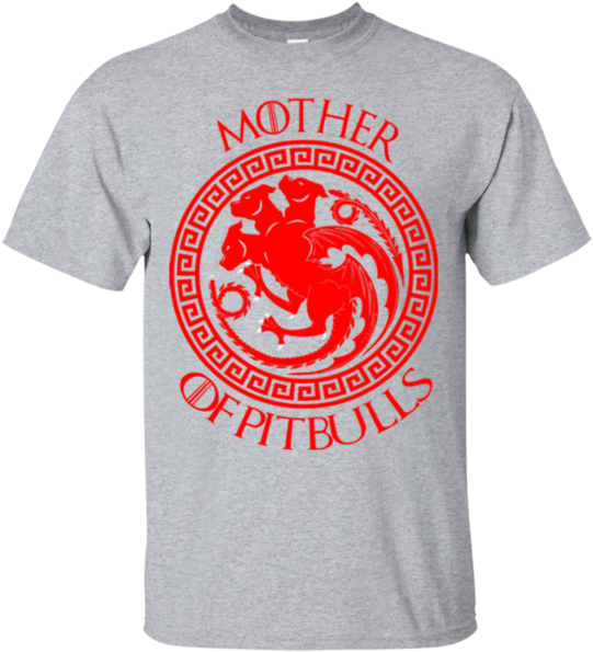 Mother Of Pitbulls - Flight Crew T Shirt (600x600), Png Download
