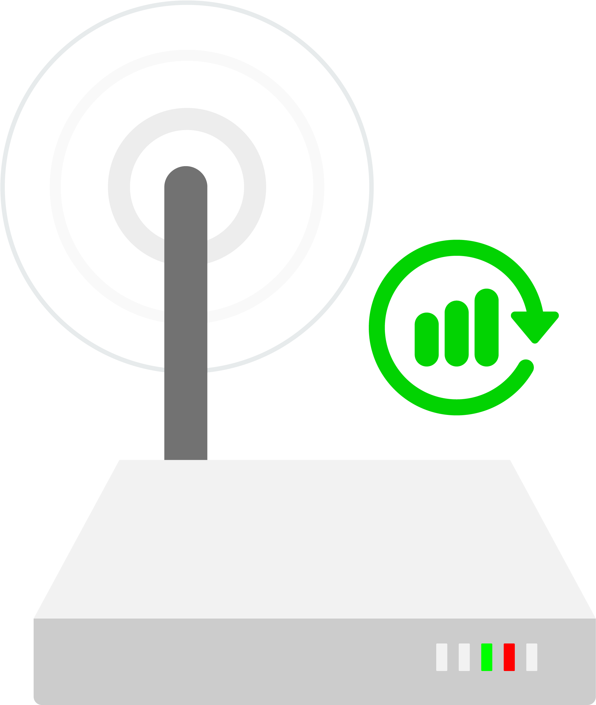 Maybe Your Router Just Needs An Update - Bauhaus (2500x2500), Png Download