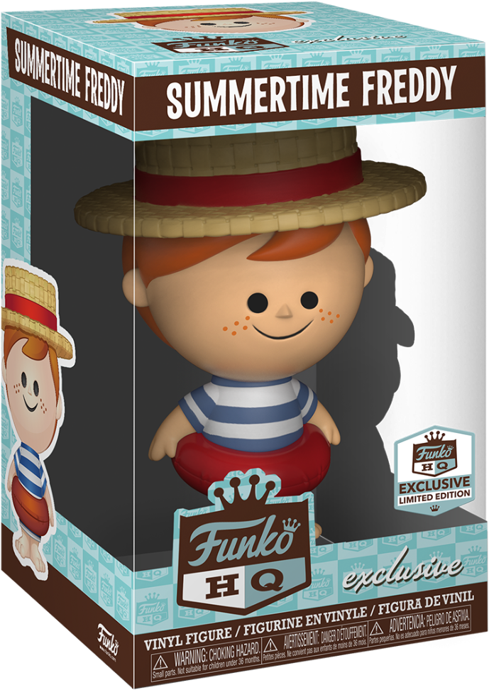 Funko - Summertime Freddy (709x1000), Png Download