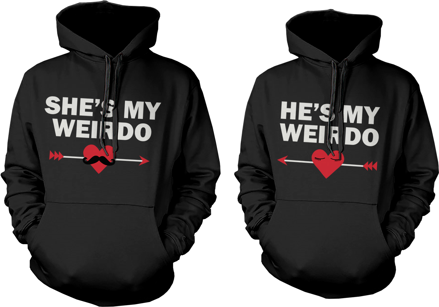 Do You Ever Look At Your Loved One And Think To Yourself, - Cute Matching Hoodies (1550x1000), Png Download