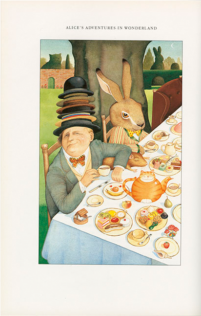 Browne - Alice In Wonderland Anthony Browne (650x645), Png Download