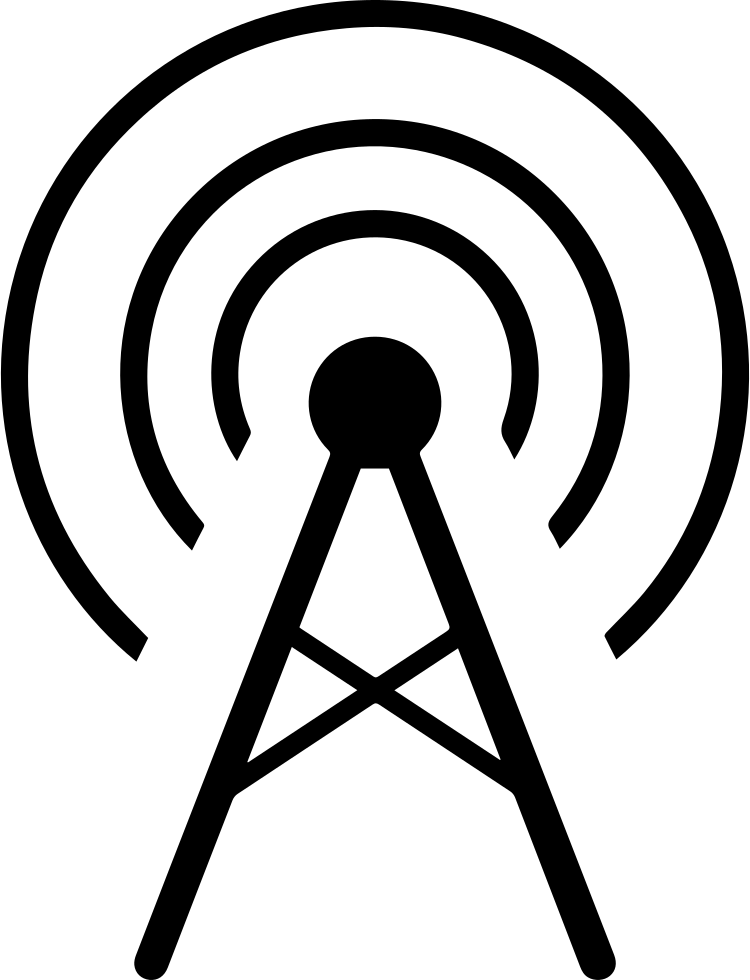 Signal No Comments - Television Tower Icon Png (750x980), Png Download