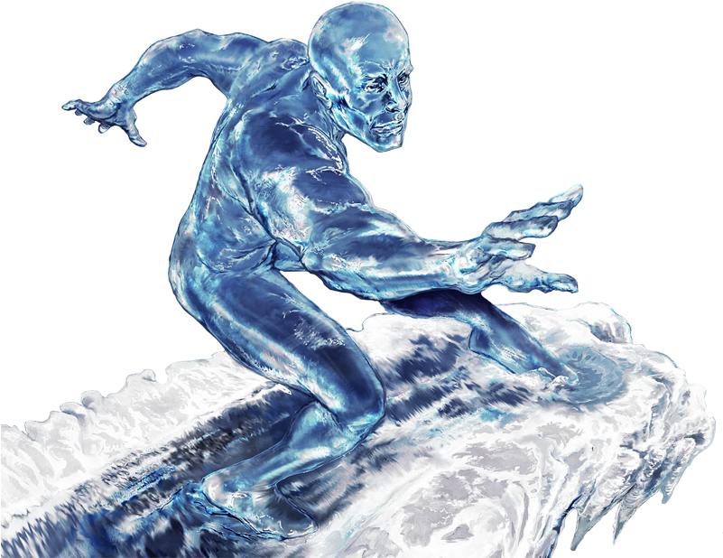 Ice Man - X Men Iceman Png (800x626), Png Download