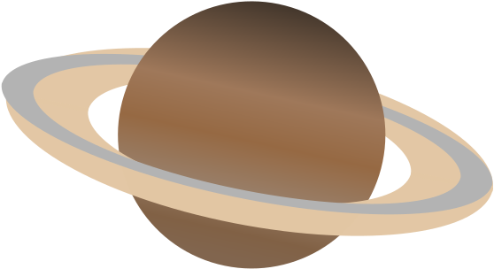 Saturno - Saturno Realista Png (566x800), Png Download