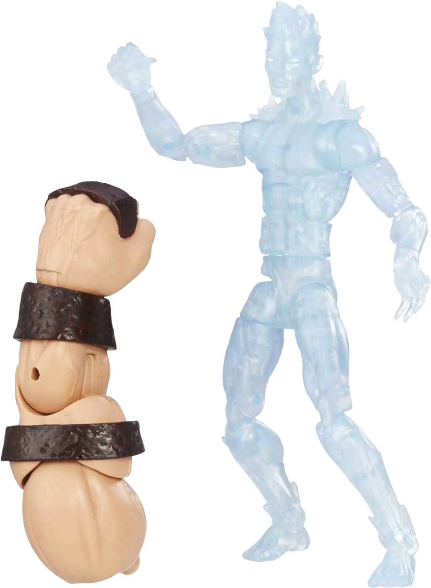 X-men - Marvel 6 Inch Legends Series Iceman (880x1200), Png Download