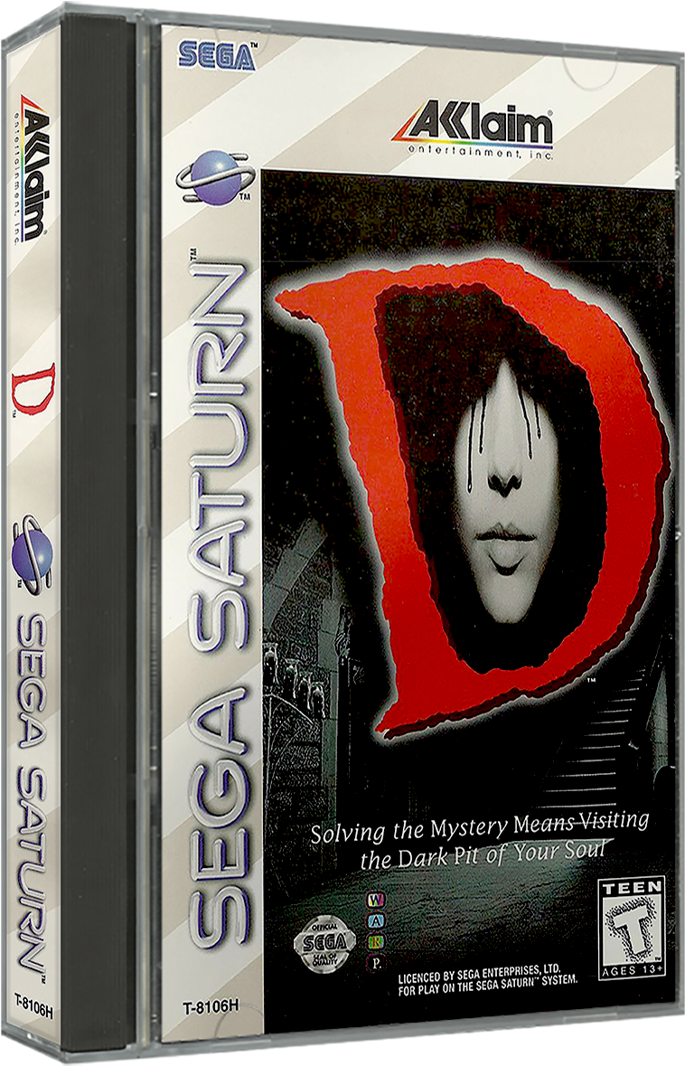Sega Saturn Usa 3d Box Pack - Sega Saturn Mystery Games (787x1208), Png Download