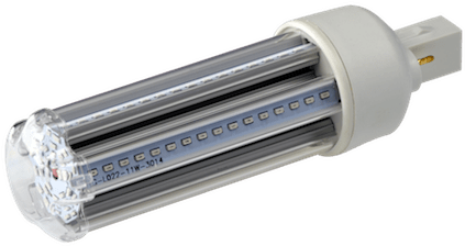 Led Corn Bulb G24 11w - Light-emitting Diode (1024x681), Png Download