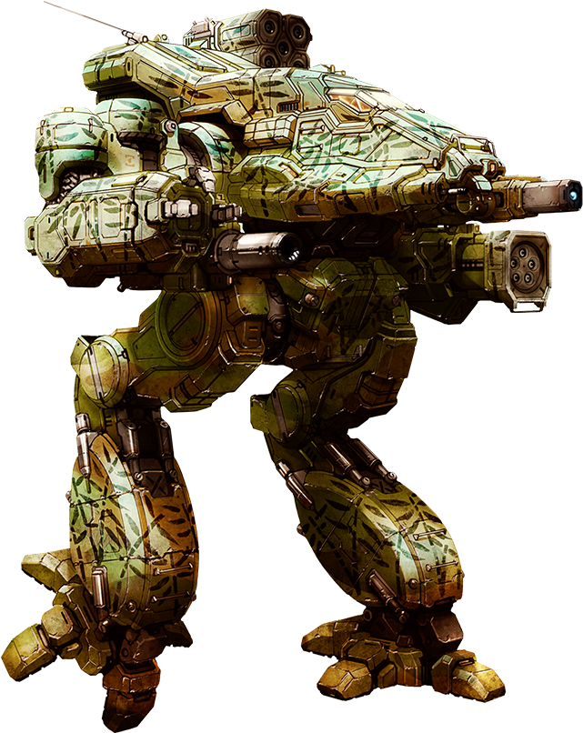 Mwo - Bushwacker - Mechwarrior Online Bushwacker (1000x1000), Png Download