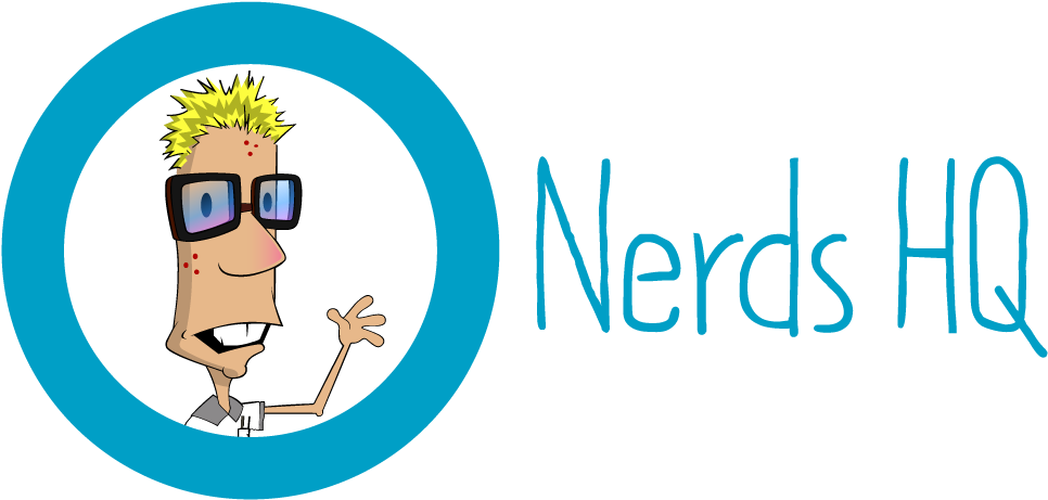 Nerds In A Van, Staffordshire - Nerd Cartoon (1000x497), Png Download
