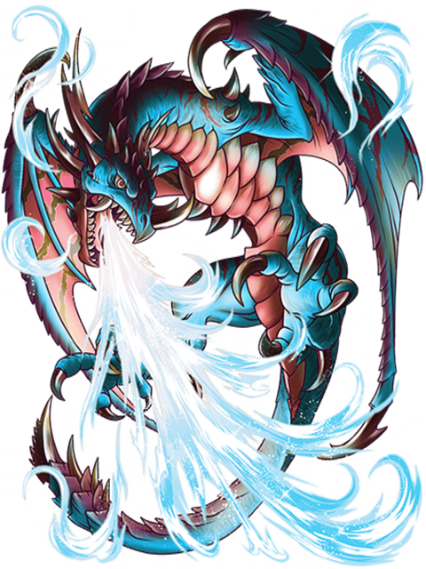 Blizzard Dragon Transparent - Blizzard Dragon Dragon City (480x640), Png Download