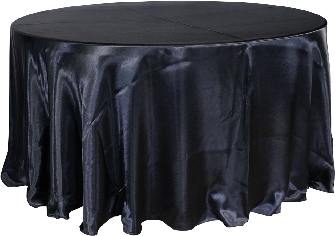 Economy Shiny Satin 132" Round Tablecloth - Satin (1200x1200), Png Download