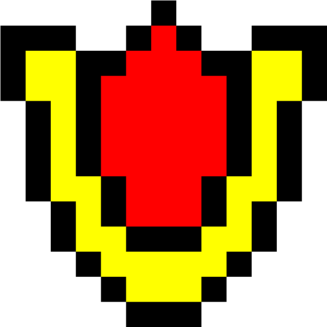 Goron Ruby - Chestplate Pixel Art (950x900), Png Download