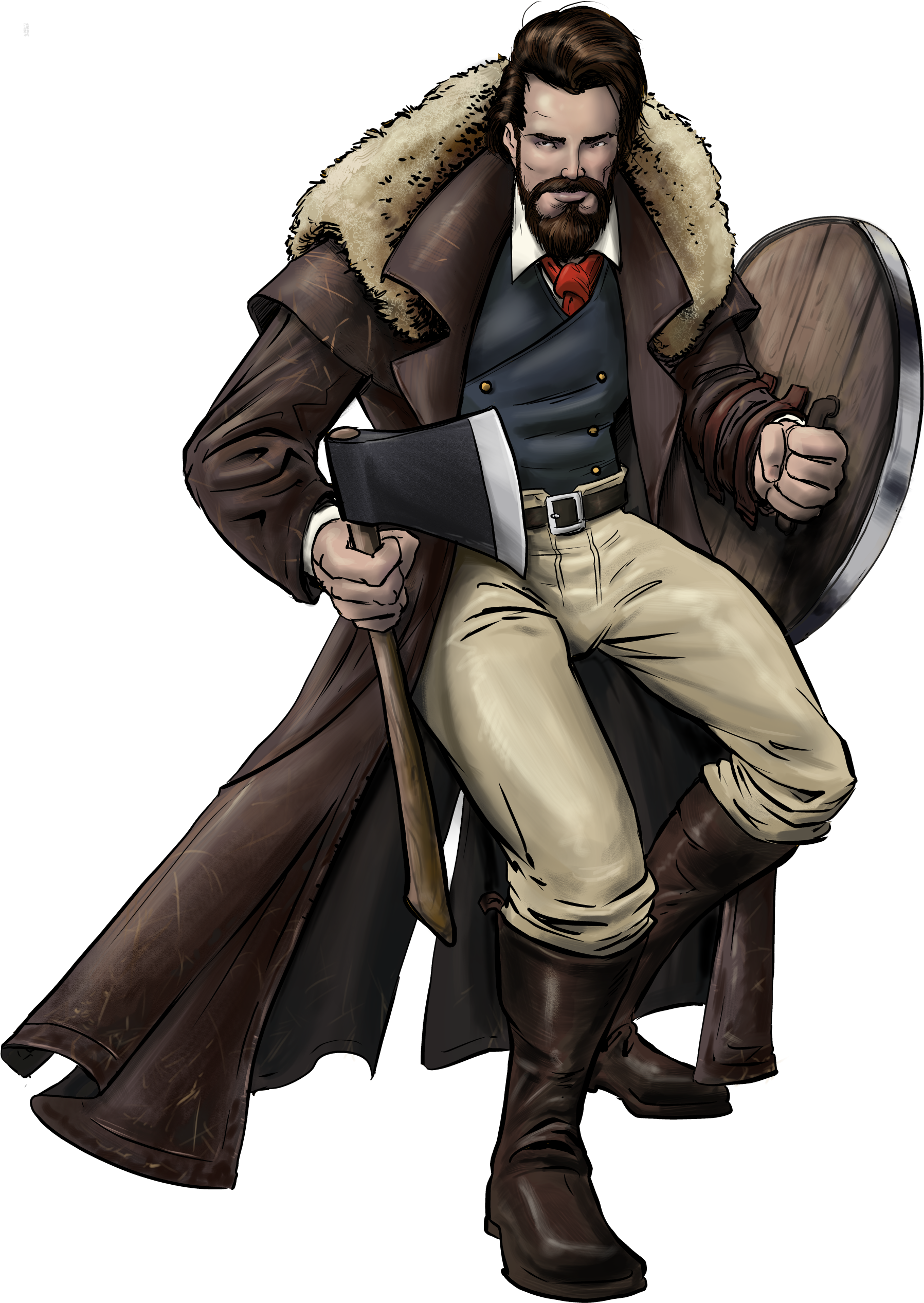 A Gentleman 'barbarian' For A Curse Of Strahd D&d 5e - D&d Barbarian (2021x2788), Png Download