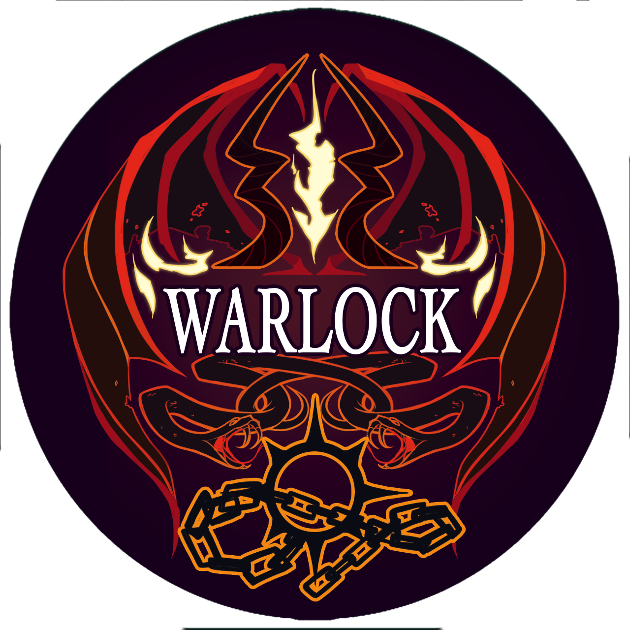 Eldritch Blast Dungeons And Dragons Pin, Warlock Dnd - Illustration (1280x1280), Png Download