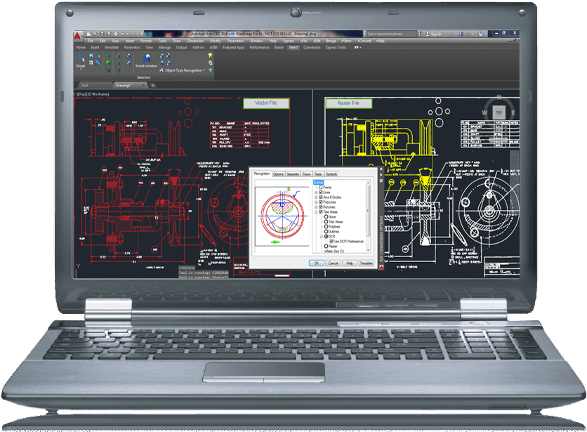 Automatic Raster To Vector Conversion - Government Laptop Scheme (835x623), Png Download