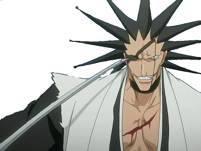 Kenpachi Zaraki Render (640x480), Png Download