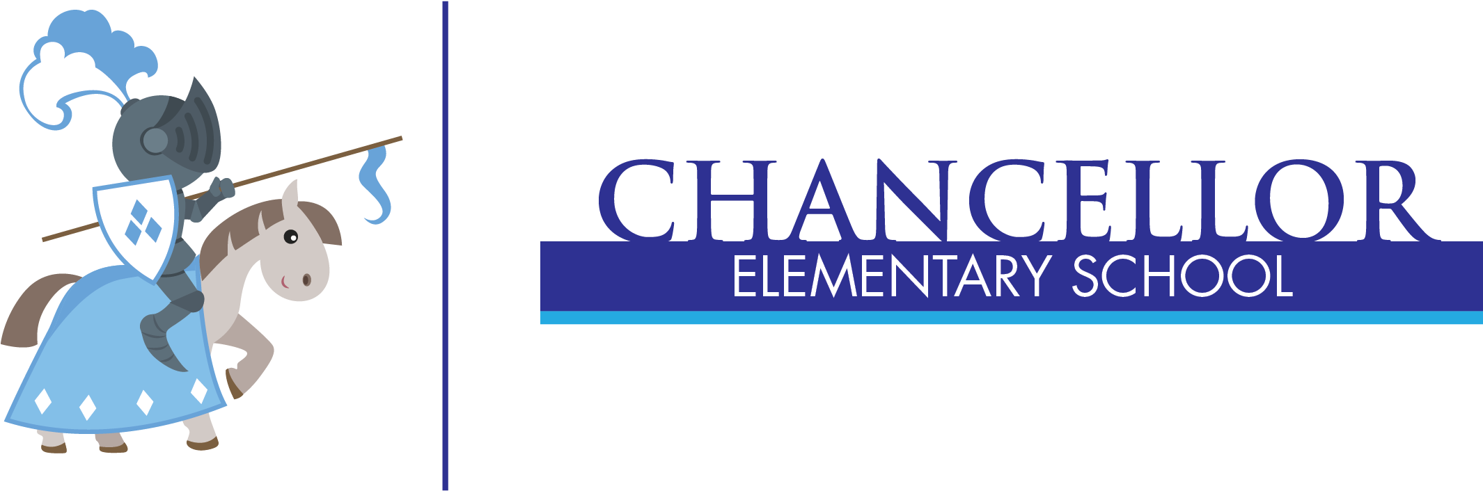 Chancellor Elementary - Graphic Design (2250x750), Png Download