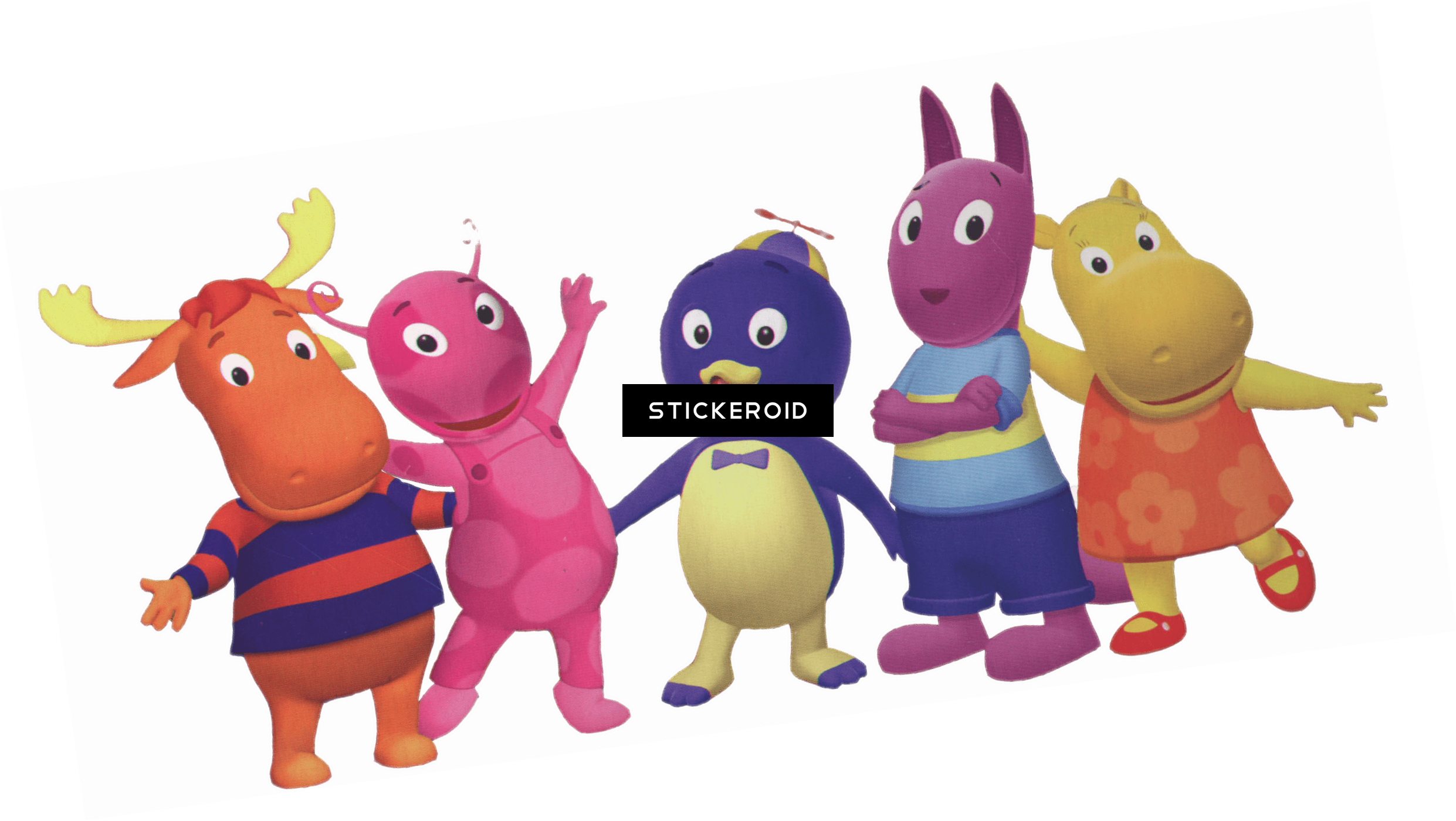 The Backyardigans - Backyardigans Edible (2482x1400), Png Download