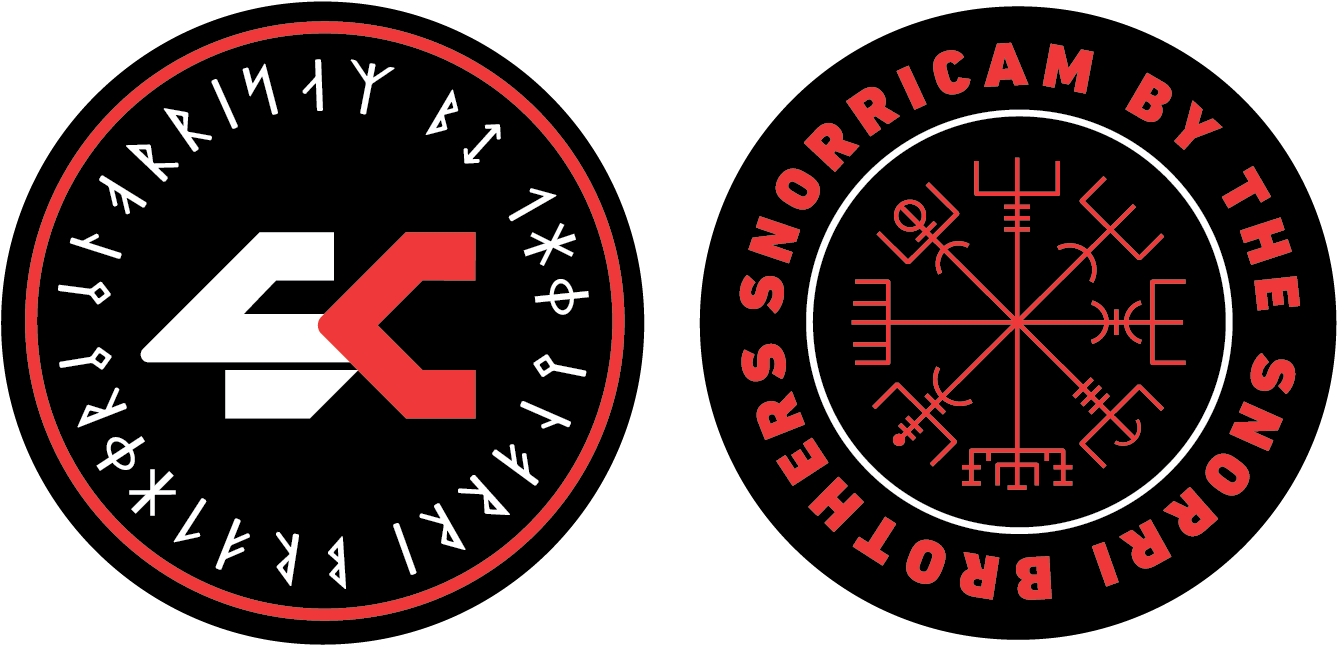 Coming Soon Snorricam Pro - Wicked Goodz Window Cling - White Vegvísir Viking Compass (1355x660), Png Download