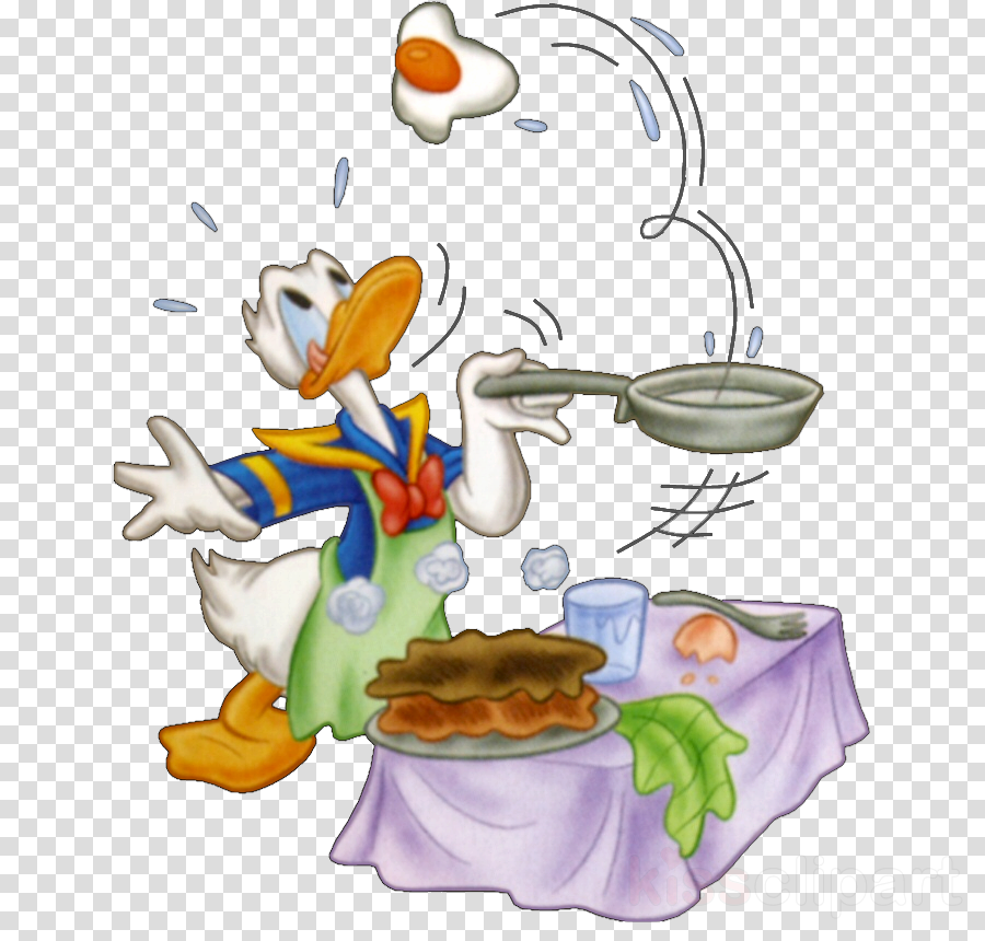 Food Clipart Daisy Duck Donald Duck Mickey Mouse - Mickey Mouse (900x860), Png Download