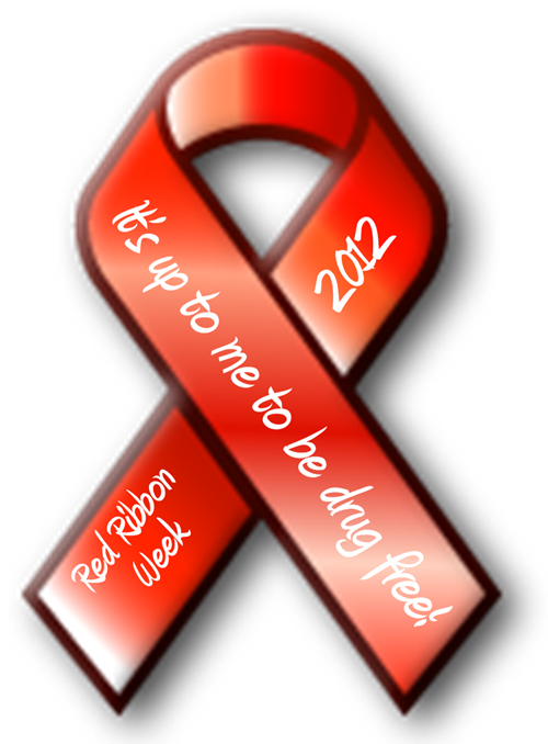 Red Ribbon Week 2012 Red Ribbon Week Ideas For Elementary - Red Ribbon Week (500x678), Png Download