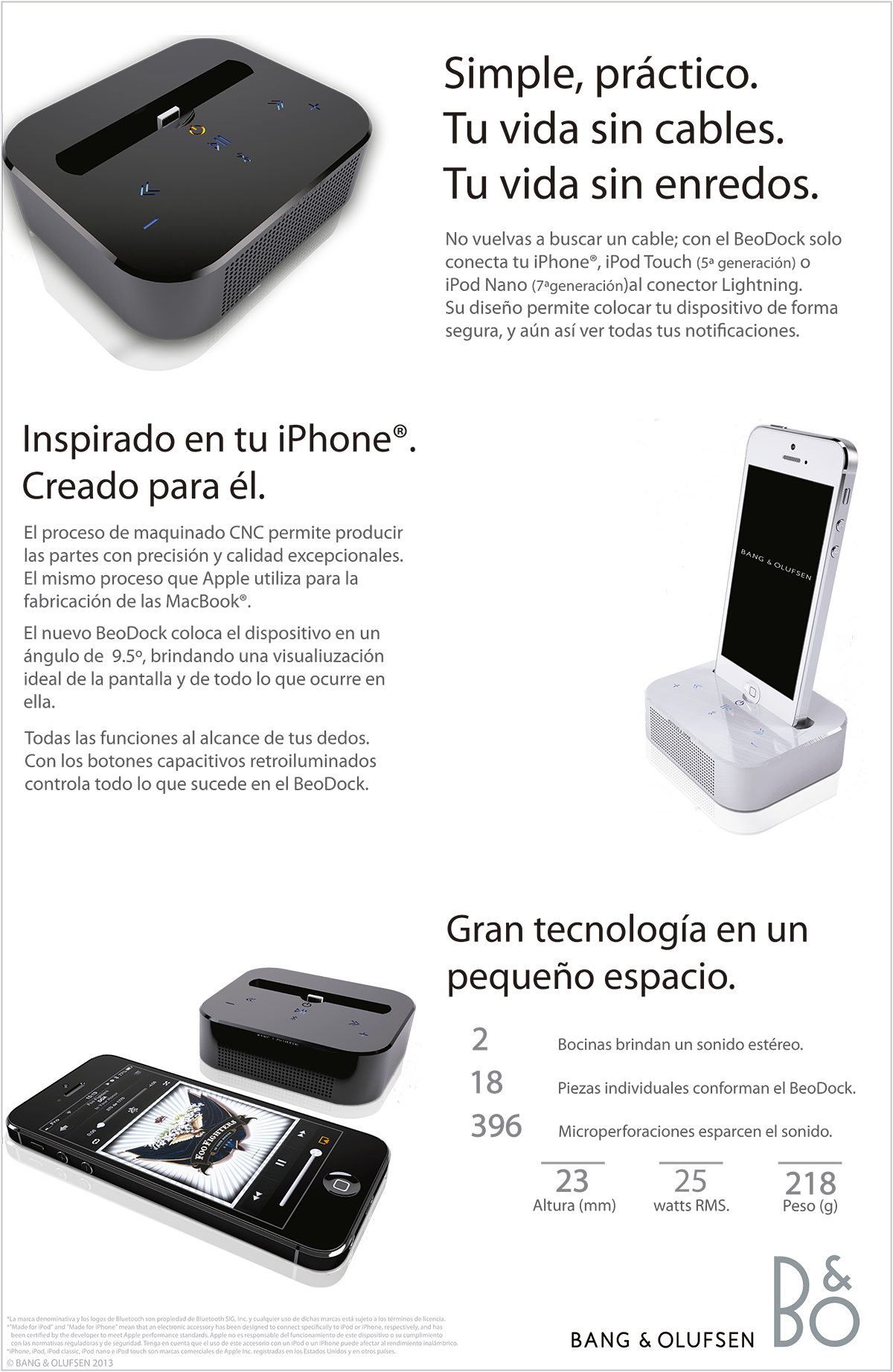 Minimalist Speaker And Charging Station - Bang & Olufsen (1200x1844), Png Download