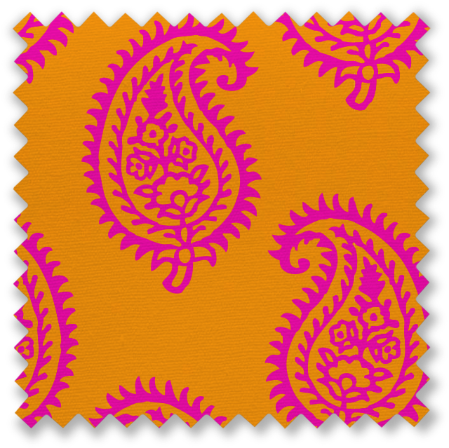 Paisley - Orange - Orange (700x700), Png Download