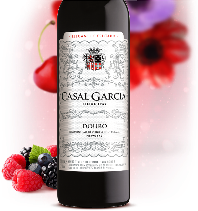 Douro Red - Vinho Casal Garcia Douro (765x710), Png Download
