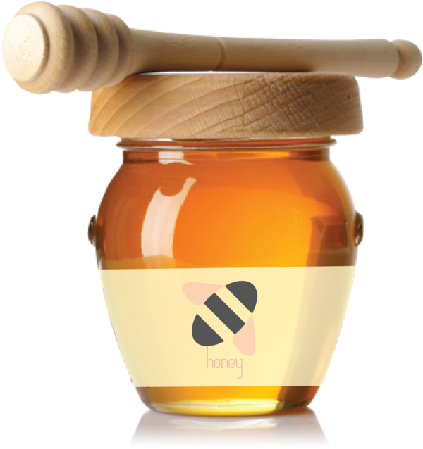 Cute Label - Honey Png (600x638), Png Download
