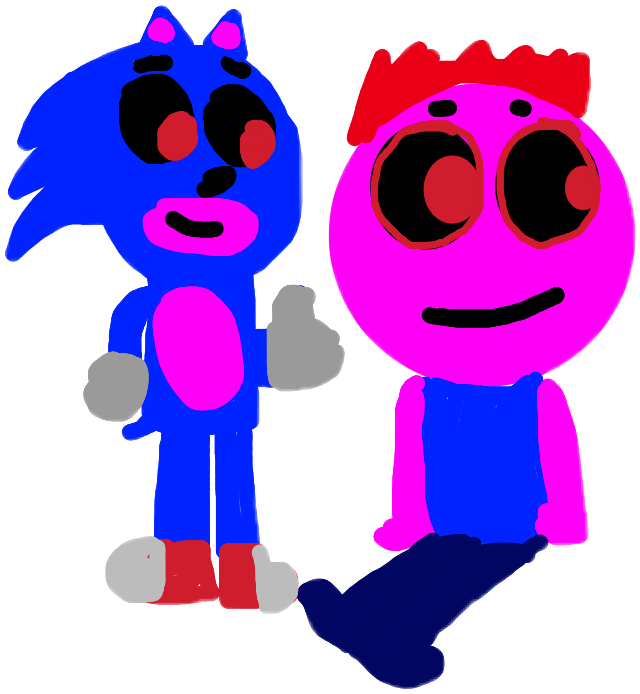 Exe & Josue - Sonic Drive-in (640x694), Png Download