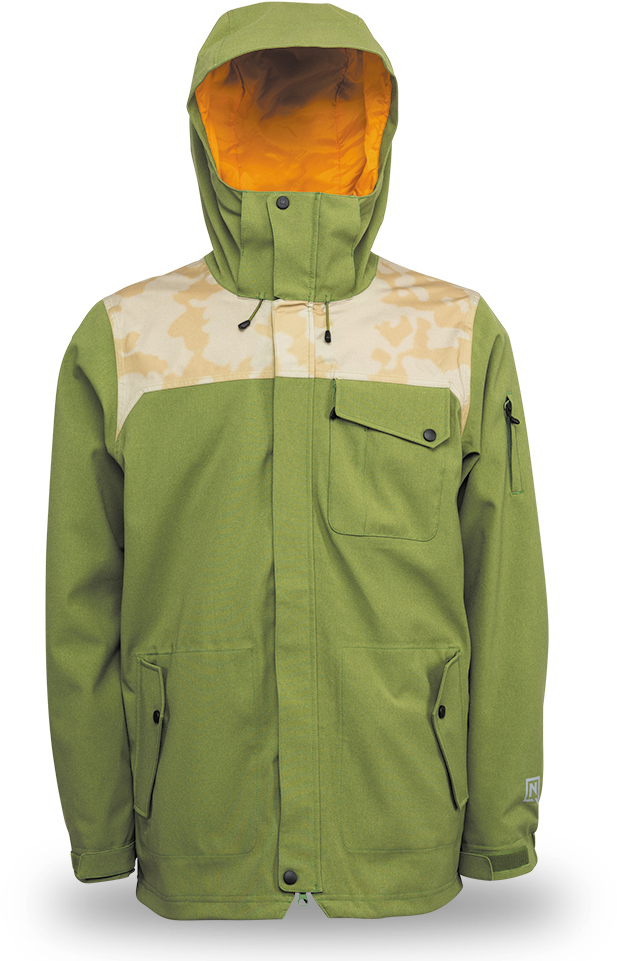 Nori/halftone Camo - Nitro Shapers Jacket (1000x1000), Png Download