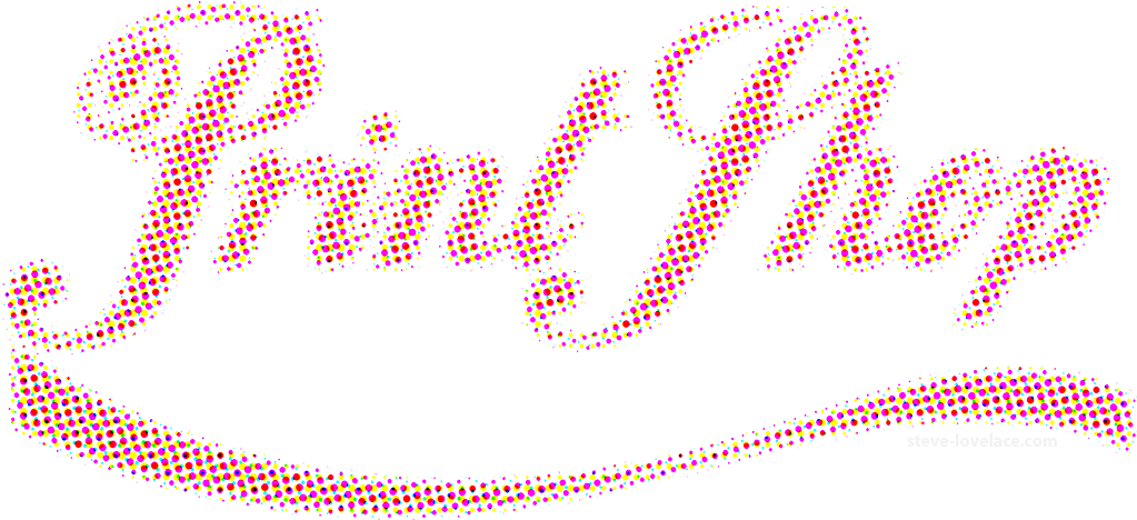 Print Shop Coca-cola Halftone - Printing (1200x600), Png Download