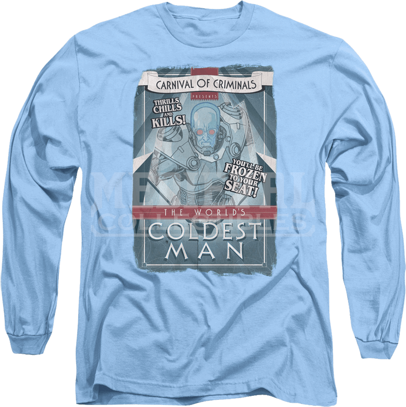 Carnival Of Criminals Mr Freeze Long Sleeve Shirt - Nurse Jackie Dark Medical Satire Comedy Tv Series Logo (850x850), Png Download