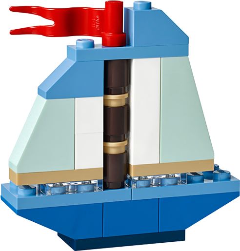 Sail Boat - Lego Classic Creative Box 10704 (720x720), Png Download